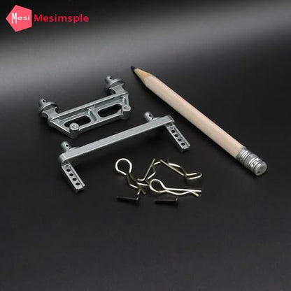 Alloy 16210 Body Mount Post & Body Cilps for 1/16 M162 M163 16207 16208 16209 16210 H6 Series Body Plate Upgrades Part Gray