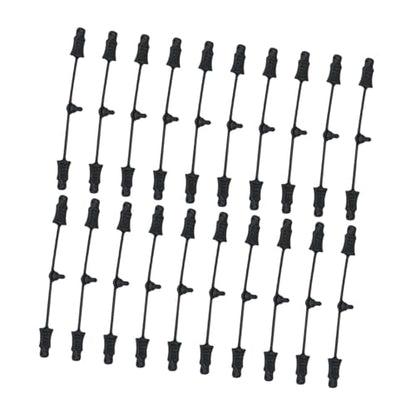 DYNWAVE RC Rubber Retainer Pull Tabs RC Car Accessories Utility Easy Installation Professional High Performance Body Clip Retainer, 20 Pieces