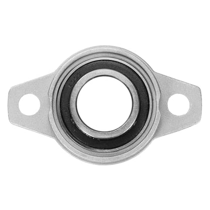 uxcell 2pcs KFL006 Pillow Block Bearings 30mm Bore Bearing Units Zinc Alloy Flange Mounted Bearing Housing, P6(ABEC3) - size: KFL006