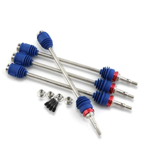 Metal Steel Front and Rear Driveshaft Axle CVD dogbone 5451R for 1/10 Traxxas E-Revo/E-Maxx/T-Maxx/Revo RC Car Upgrades Parts