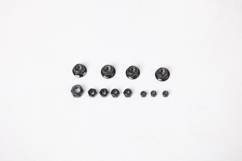 FMS Common Parts 1:6/1:10 RC Cars RC Crawler RC Trucks Parts for 1/10 Mashigan,Atlas 4x4, 1/6 1941 Mb Scaler, 1/6 JIMNY, 1/10 Toyota Land Cruiser FJ40 : Screw NUT Set