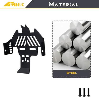 Thickened Heavy Duty Chassis Skid Plate Armor Portector Defend Compatible with TRX4 Series RC Crawler Upgrades Part