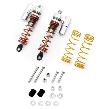 Compatible With TRX4 For SCX10 D90 90046-AA02 1/10 RC Car Parts Accessories Shock Absorber With 2 Spare Springs Hole Distance 87Mm RC Assortment