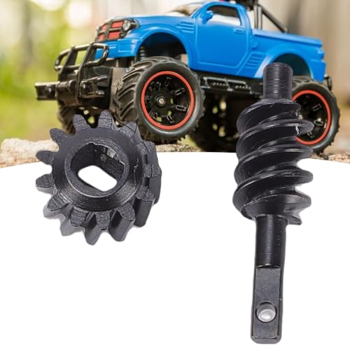 Fockety RC Steel Axle Differentials Gear, Gear Set for SCX30 1/30 RC Crawler Car 2T 13T Front and Rear Overdrive Differential