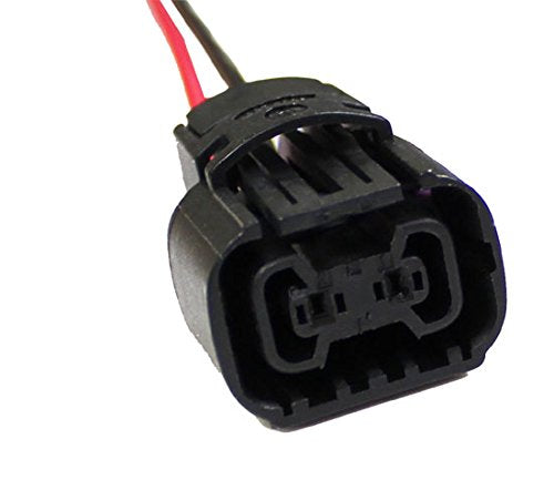 iJDMTOY 5202 2504 PS24W Bulbs Female Connector Wiring Pigtail Harnesses Compatible with Fog Lights/Daylight DRL Lights