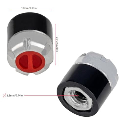 4PCS TGCWENG M4 CNC Aluminum Alloy RC Wheel Hex Nuts with Tools Suitable for TRX4 Axila SCX10 Redcat HSP Etc 1/10 RC Crawler Car (Red) - color: Red