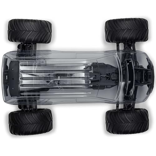 ARRMA Gorgon 2 Wheel Drive MT 1/10 Truck Ready-to-Assemble Kit with Battery & Charger Included, Clear, ARA3230SKT2