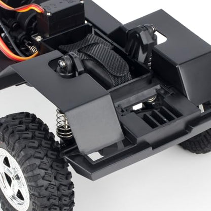 TRX4M Frame Chassis Assembled with 2-Speed Gearbox for Rc Crawler TRX4-M Bronco Defender JJRC C8809 c8801 UpgradePart