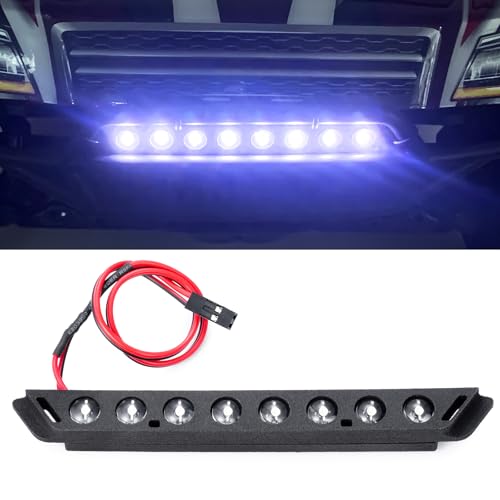 Nylon RC Front & Rear LED Light Kits Headlight Taillight | Upgrade Parts, For 1/8 Tra-xxas Maxx Slash 6S 4X4, RC Car Buggy