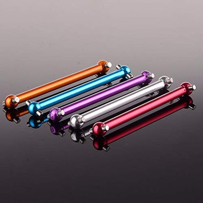 Replacement Part For A959 A969 A979 Aluminum Front Rear Driven Shaft 46mm A959-07 1/18 Car Truck 580027 - (Color: Purple) - color: Purple