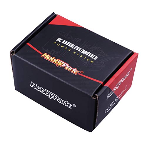 HobbyPark 27T Motor 540 Brushed 3.175mm Shaft Electric Engine w/Heatsink for 1/10 RC Crawlers Rock Racers Cars