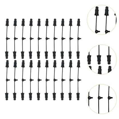 DYNWAVE RC Rubber Retainer Pull Tabs RC Car Accessories Utility Easy Installation Professional High Performance Body Clip Retainer, 20 Pieces