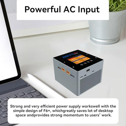 HOTA F6+ AC/DC AC500W DC250Wx4 15Ax4 Smart Balance Charger for Lipo LiIon NiMH Battery