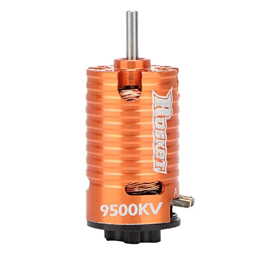 RC Motor,Rocket MINI-Z 9500KV 2Poles Brushless Motor for 1/24 1/28 RC Model Car
