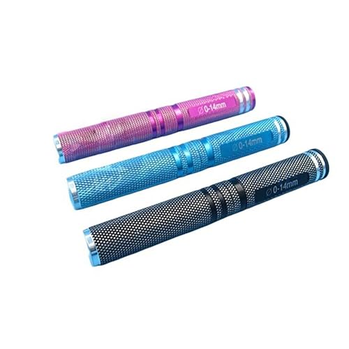 Adjustable 0-14mm Steel Reamer for RC Car Body Boat Propeller Plastic Panel DIY Hole Enlargement Tool(Blue) - color: Blue