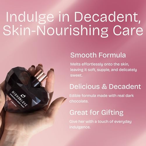 Dark Chocolate Body Paint (100ml) | Vegan, All Natural Body & Face Paint, Made with Real Cocoa - Ingestible, Easy to Clean & Safe for Sensitive Skin