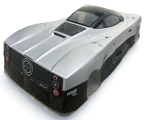 1/10 Scale RC Drift Racing Touring On Road Car Painted Body Shell,Pagani HP Style, Not Cut, 1:10 Scale
