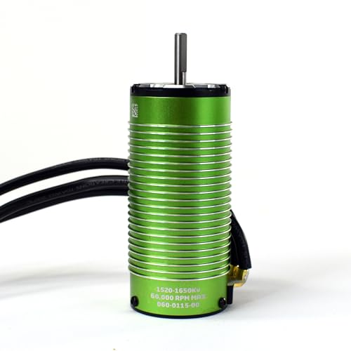 Castle Creations 060-0115-00 Motor, 4-Pole SENSORED BRUSHLESS, 1520-1650KV V2
