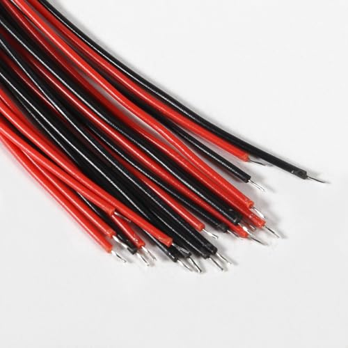 10Pairs JST-XH Connector Kit, XH 2.54mm 2 Pin Header Male and Female Connectors Plug Adapter with Flat Wire Cable 200mm 26AWG Compatible with JST XH (2P) - color: 2P