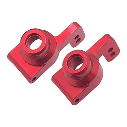 2/Set RC Car Metal Rear Axle Carrier Spare Parts Set for WLtoys 144001 1240191 24018 - Weight Metal - Upgrade Performance and Durability - Easy to Install - - Red - color: Red