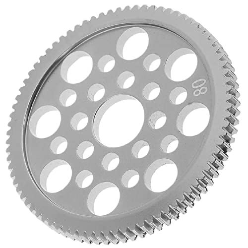 ShareGoo Metal 48P Spur Gear 80T Compatible with Sakura D3 CS S XI XIS 1/10 Drift RC Racing Car