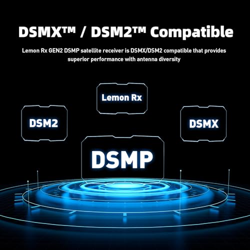 Lemon Rx GEN2 DSMP Satellite Receiver DSMX DSM2 Compatible LMN0037A