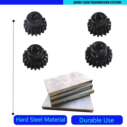 M1 5mm Rc Pinion Gear Set 16T 17T 18T 19T for Traxxas X-Maxx Maxx Sledge XRT Funco 1/10 E-Revo Upgrade Parts