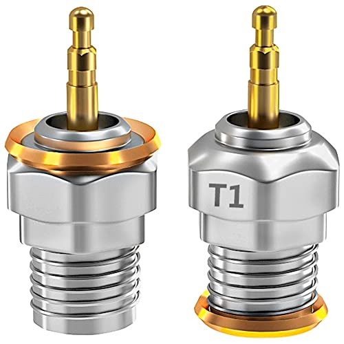 2Pcs Vgoohobby Glow Plug Universal T1 Hot Spark 70117 Nitro Engine Parts Compatible with 1/8 1/10 Traxxas Himoto Kyosho HSP HPI Redcat RC Car Truck