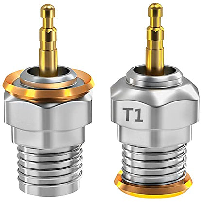 2Pcs Vgoohobby Glow Plug Universal T1 Hot Spark 70117 Nitro Engine Parts Compatible with 1/8 1/10 Traxxas Himoto Kyosho HSP HPI Redcat RC Car Truck