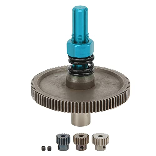 91T Slipper Gear Set, Upgrade Metal Gear Assembly RC Car Parts Differential Upgrade Parts for Arrma Senton 1:10 RC Cars (Blue)