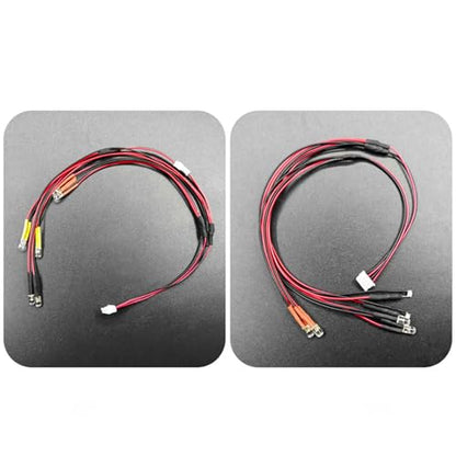 LED Light Set Sport light kits Tail lights Headlights Fog lights Retrofit parts For Kyosho Mini-Z Jimny 4X4 RC Car Upgrade
