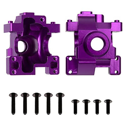 Share Goo Metal Differential Gear Box Housing Cover 102075?02051? Compatible with HSP Redcat Racing 1/10 RC On-Road Car Buggy Truck (Purple)