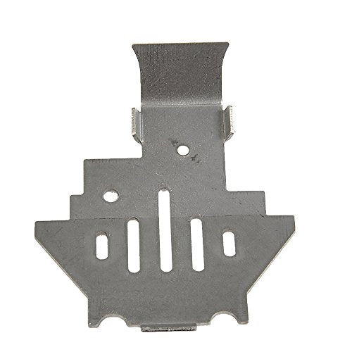 Stainless Steel Center Belly Pan Armor Skid Plate Stainless Steel RC Skid Plate RC Chassis Armor Protector Plate Protection Compatible with TRX4 1/10 RC Crawler Car Upgrades