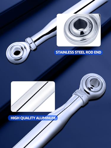 2026 Adjustable Shift Linkage Chrome, Shift Rod | Shifter Linkage, Compatible for Harley Davidson 1986-2024, Street Glide, Electra Glide, Road Glide, Tri Glide, Softail - color: Chrome