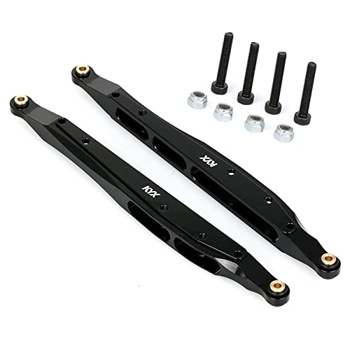 KYX Racing Stainless Steel Rear Trailing Arms Linkage Link Set Upgrades Accessories for RC Crawler Car Axial RBX10 RYFT
