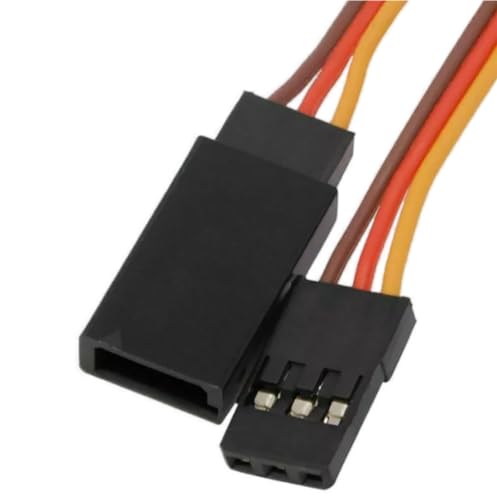 10pcs 300mm 11.8in Servo Extension Lead Wire Cable 26AWG Universal JR Spektrum Futaba