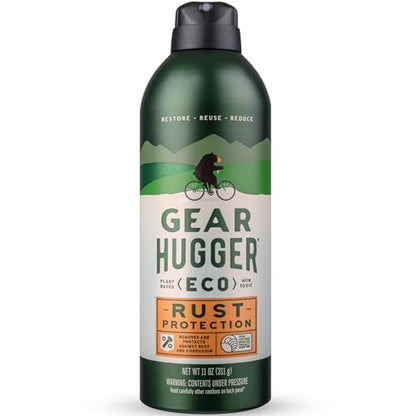 Gear Hugger Rust Protection Spray, Plant-Based, No PTFE (11oz, Pack of 1) - size: 11 Ounce