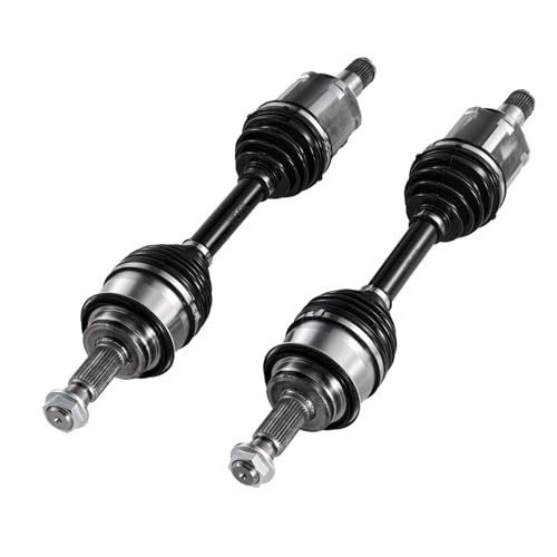VEVOR CV Axle Shaft Assembly, 2 Pieces Front Left & Right (Driver and Passenger Side), Automotive Replacement CV Joint Axles Pair Compatible with 2003-2022 Toyota 4Runner, Alloy Steel & Carbon Steel - size: 2003-2022 Toyota 4Runner, style: Front Driver an
