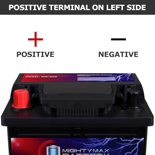Mighty Max Battery MM-G26 BCI Group 26 12V 45AH, 80RC, 540 CCA, Rechargeable SLA AGM Battery - style: Group 26