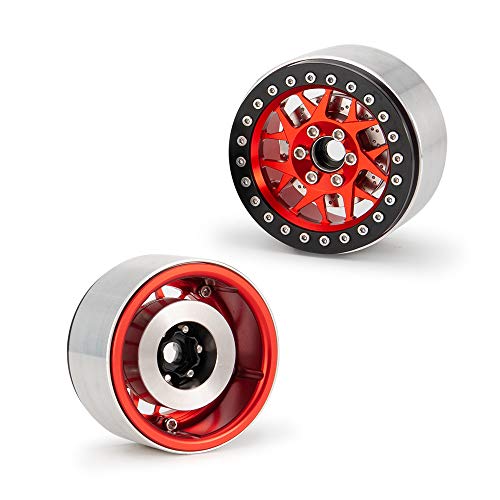 QUE-T 4pcs Heavy Duty Wheel Weights for 1/10 RC 1.9" Beadlock Rims Crawler - color: Fit for 1.9" Wheel