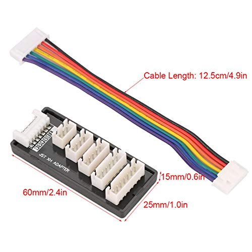 Tyenaza JST-XH 2S-6S Balance Charger Extend Expansion Board Adapter Converter Parallel Charging Board for RC Car Truck Lipo Battery Charging