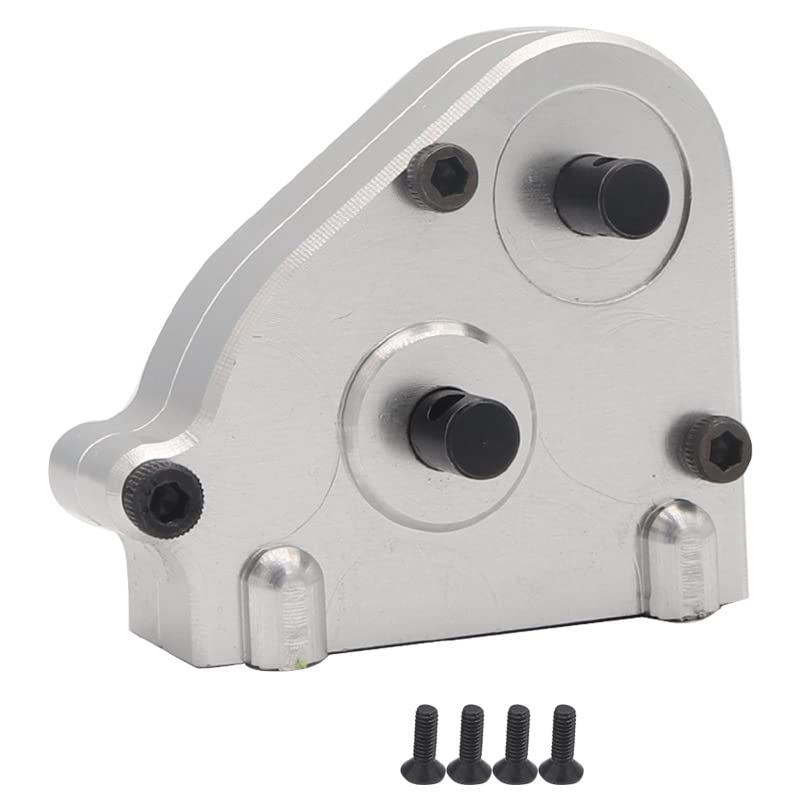 MN86 MN86S MN86K MN86KS MN G500 Metal Transmission Gearbox Transfer Case 1/12 RC Crawler Car Upgrade Parts(Silver) - color: Silver