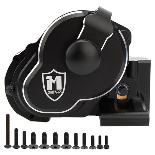 MEUS RACING Transmission Gearbox for 272 272R Traxxas VXL 2WD Slash Bandit Rustler Stampede Drag Slash C10 Mustang 5.0 F-150 Raptor (Black) - color: Black