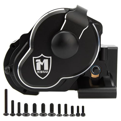 MEUS RACING Transmission Gearbox for 272 272R Traxxas VXL 2WD Slash Bandit Rustler Stampede Drag Slash C10 Mustang 5.0 F-150 Raptor (Black) - color: Black