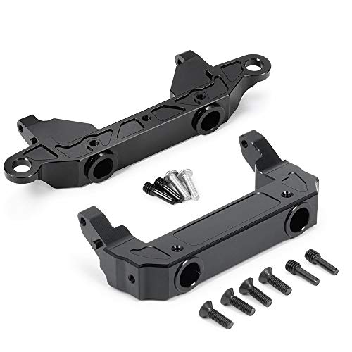 Front&Rear Bumper Mount Servo Stand Aluminum Alloy for AXIAL SCX10 III AXI03007 Bronco Wrangler 1/10th RC Crawler Car