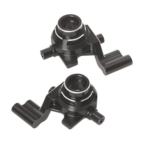 KYX Racing Aluminum Front Rear Steering Knuckles Caster Blocks Upgrades Parts Accessories for 1/10 RC Car Tamiya MB01