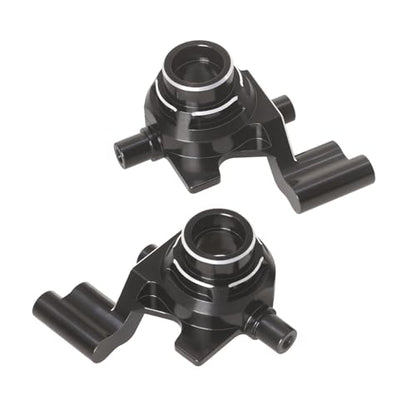 KYX Racing Aluminum Front Rear Steering Knuckles Caster Blocks Upgrades Parts Accessories for 1/10 RC Car Tamiya MB01