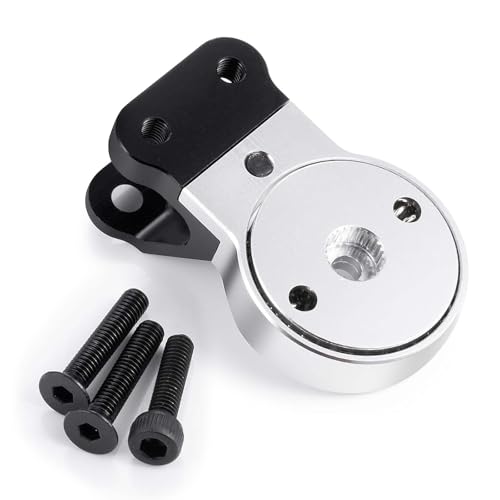 2-Pack Aluminum Servo Saver, Compatible with Arrma Gorgon | Built-in spring cushions impacts, extends servo gear lifespan, includes mounting screws, for 1/10 Fury RC vehicles
