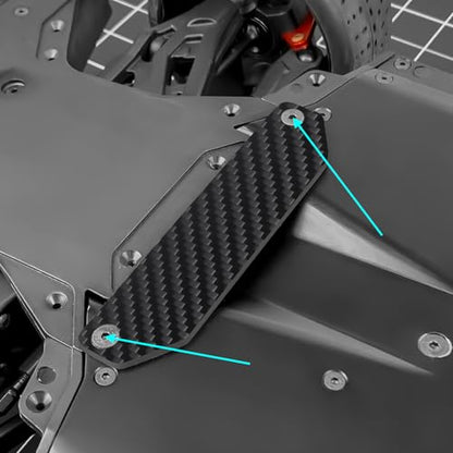 1/7 Rc Car Skid Plate Chassis Carbon Fiber for 1/7 ARRMA Felony 6S BLX Infraction 6S BLX V2 Upgrade Part