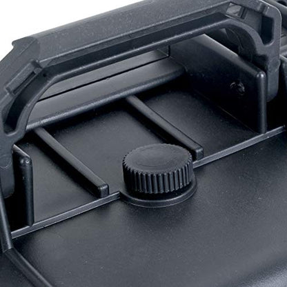 MEIJIA Portable All Weather IP67 Waterproof Protective Case, Hard Case,Camera Case With Customizable Foam,Fit Use of Drones, Cameras,Equipments (Black, 8.12x6.56x3.56inches) - color: Black, size: 8.12 x 6.56 x 3.56 inches